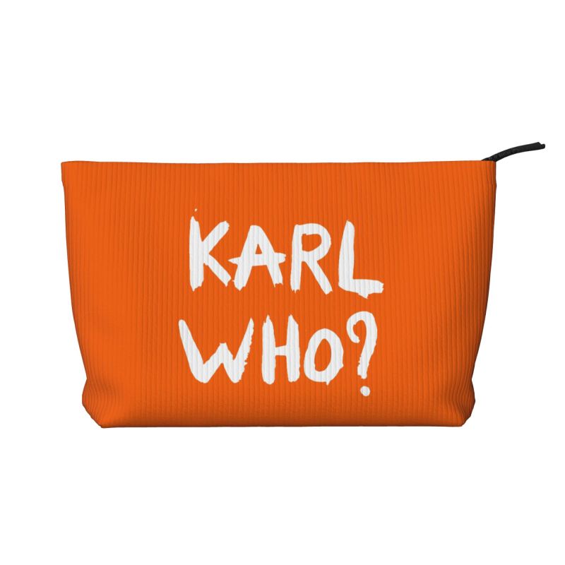 Women'S Karl Bags - Kosmetyczka Karl Who z Sloganem dla