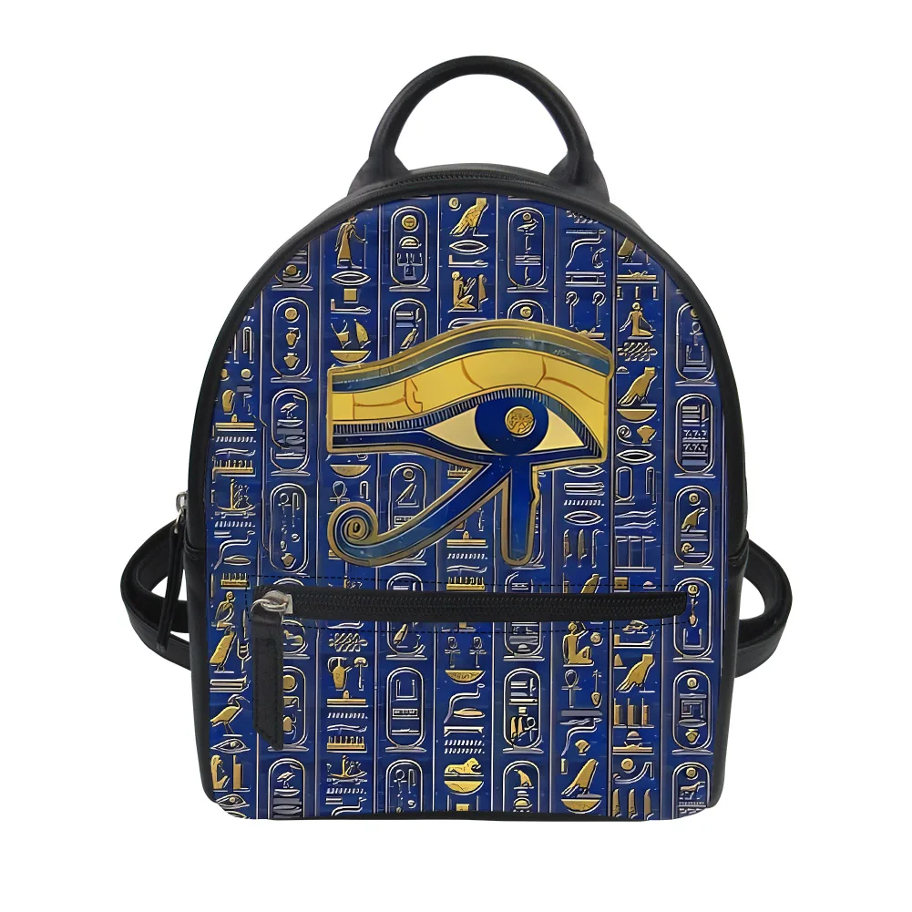 Women Bags In Egypt - Plecak Damski z Motywem Oka Horusa,