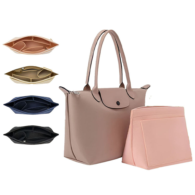 Women'S Bags Longchamp - Filcowa wkładka do torebki pasująca do