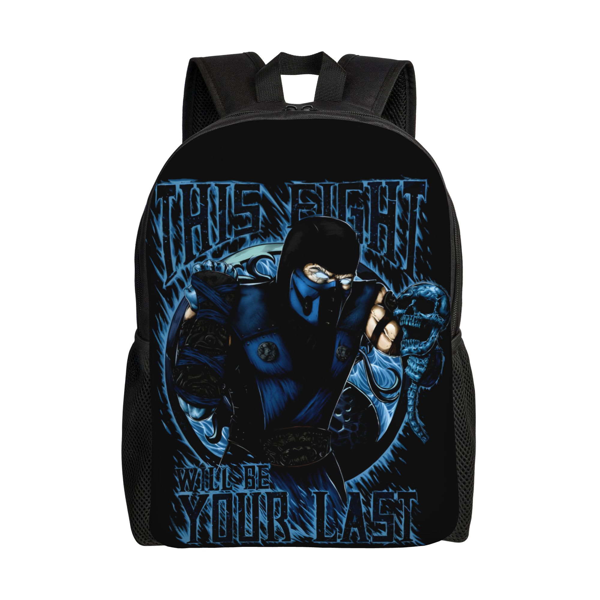 Women Bags Mk - Plecak SUB-ZERO MK Mortal Kombat, lekki