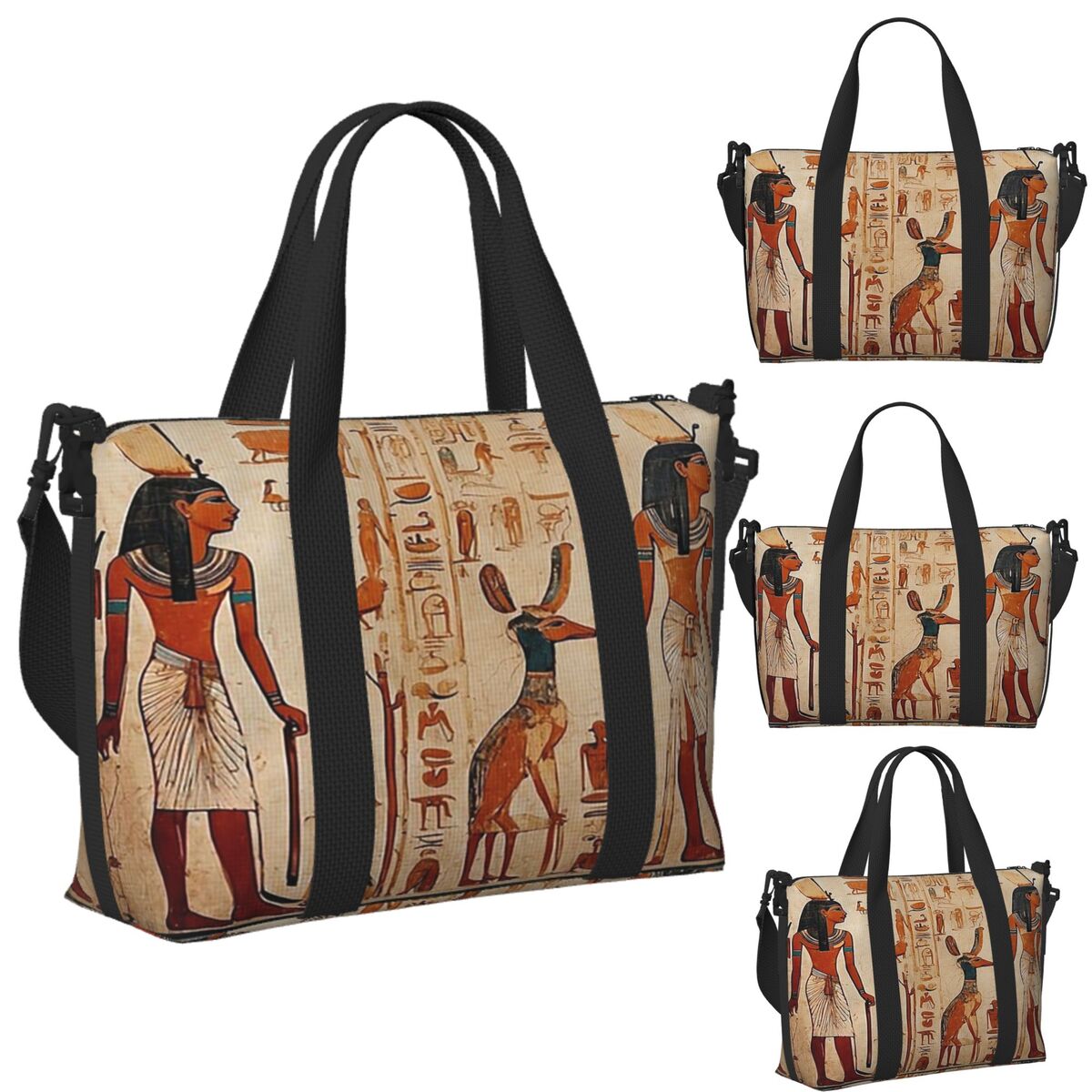 Women Bags In Egypt - Torba podróżna na plażę z motywem