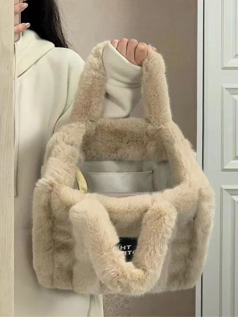 Women Bags Low Price - JIAERDI na co dzień pluszowa torba
