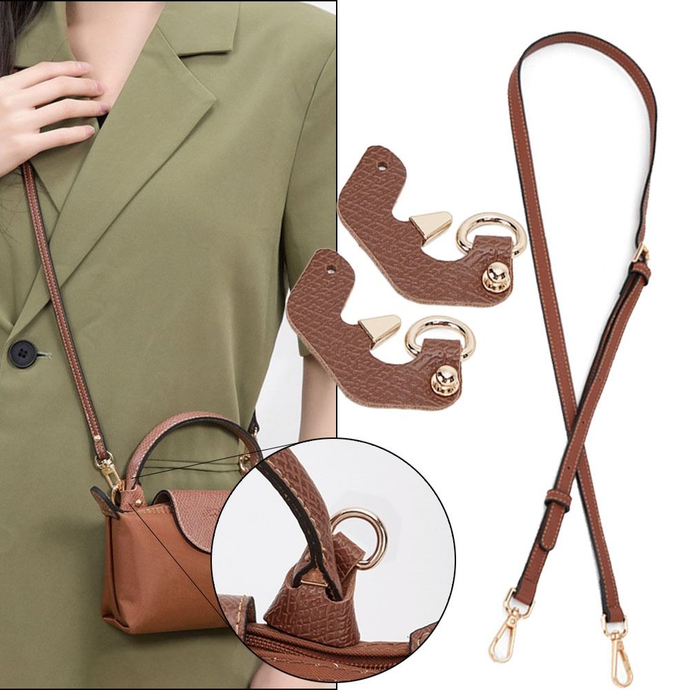 Women'S Bags Longchamp - Damskie wymienne paski do torebek crossbody,