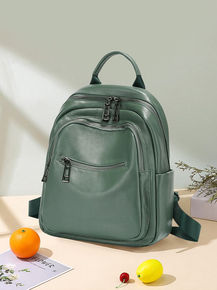 Zency Zielony Plecak Damski z  – Women Bags Green recenzja i cena