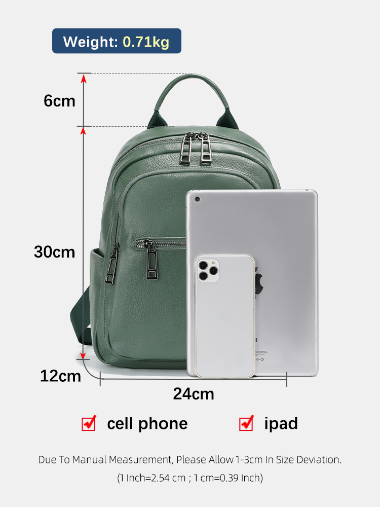 Zency Zielony Plecak Damski z  – Women Bags Green recenzja i cena