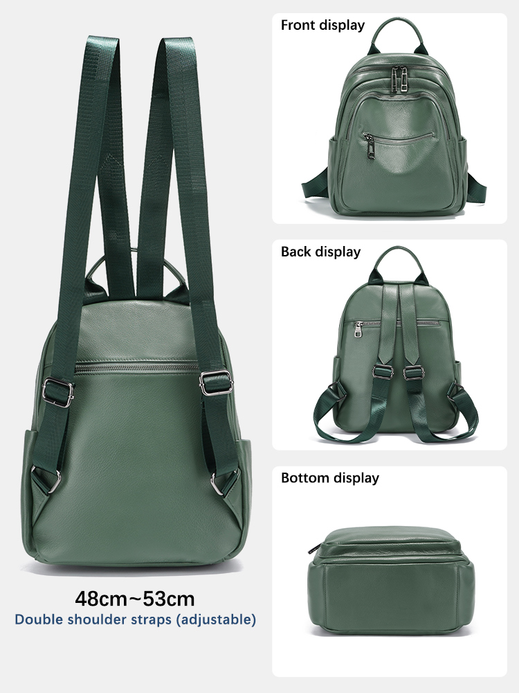 Zency Zielony Plecak Damski z  – Women Bags Green recenzja i cena