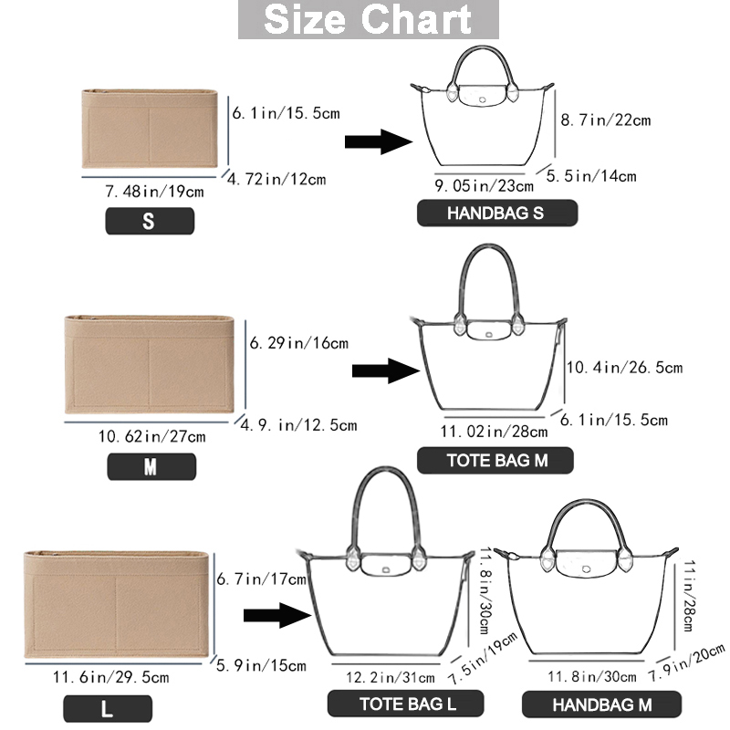 EverToner damska filcowa torba – Women'S Bags Longchamp recenzja i cena