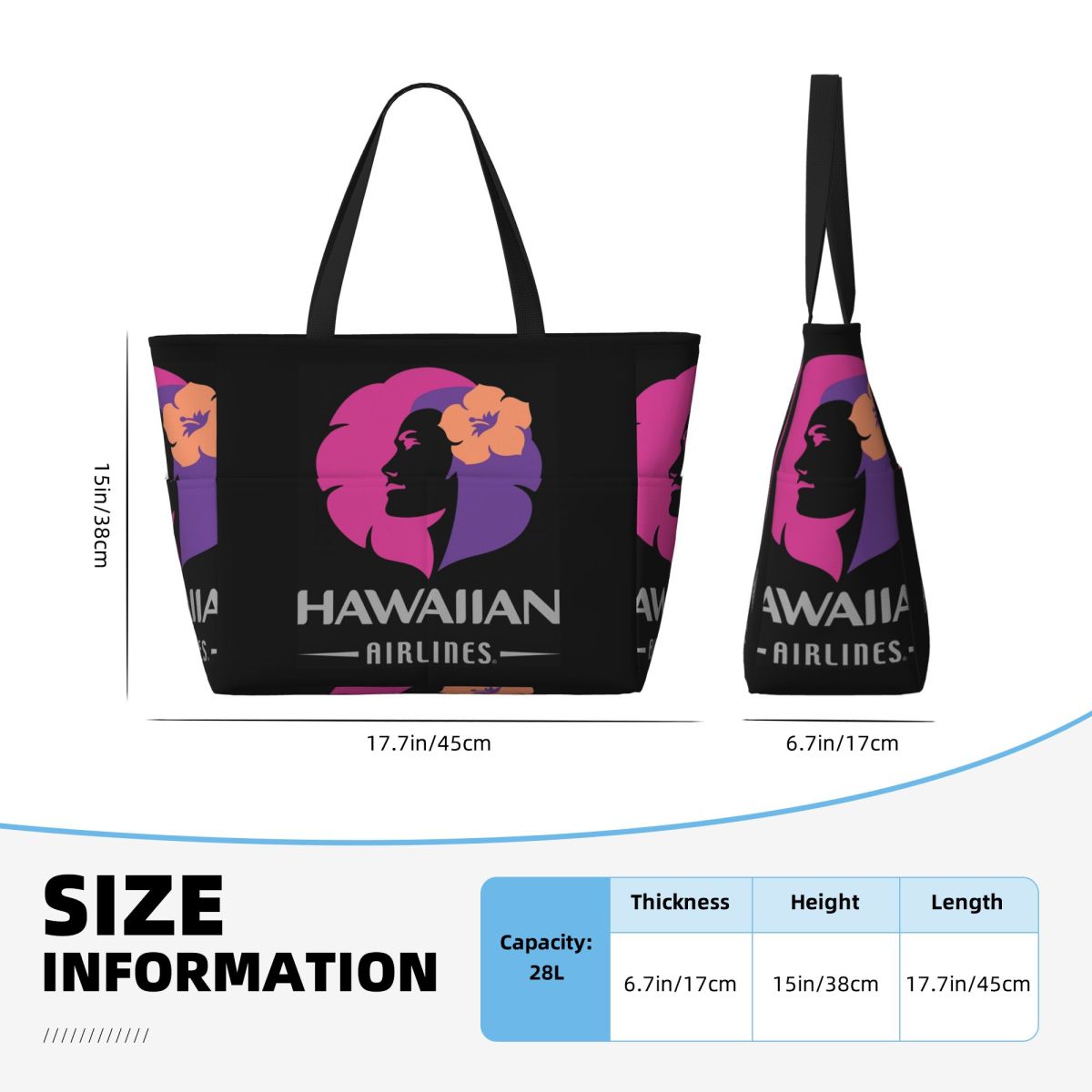 Torba podróżna Hawaiian Airlin – Women Bags Discount recenzja i cena