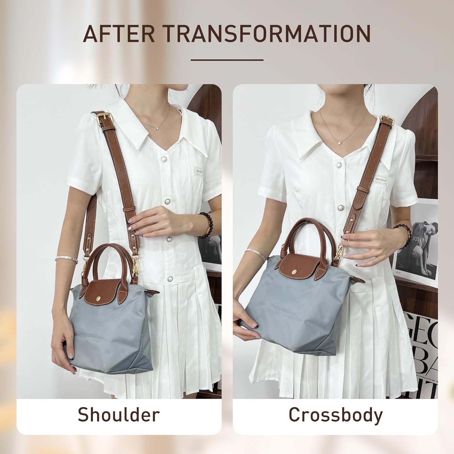 Skórzany pasek na ramię do tor – Women'S Bags Longchamp recenzja i cena