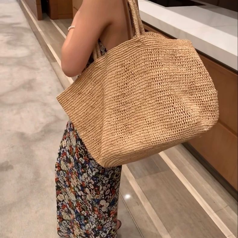 Modne naturalne torby ze słomy – Women Bags Green recenzja i cena
