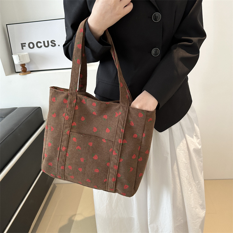 Sztruksowa torebka Torba plażo – Women Bags Low Price recenzja i cena