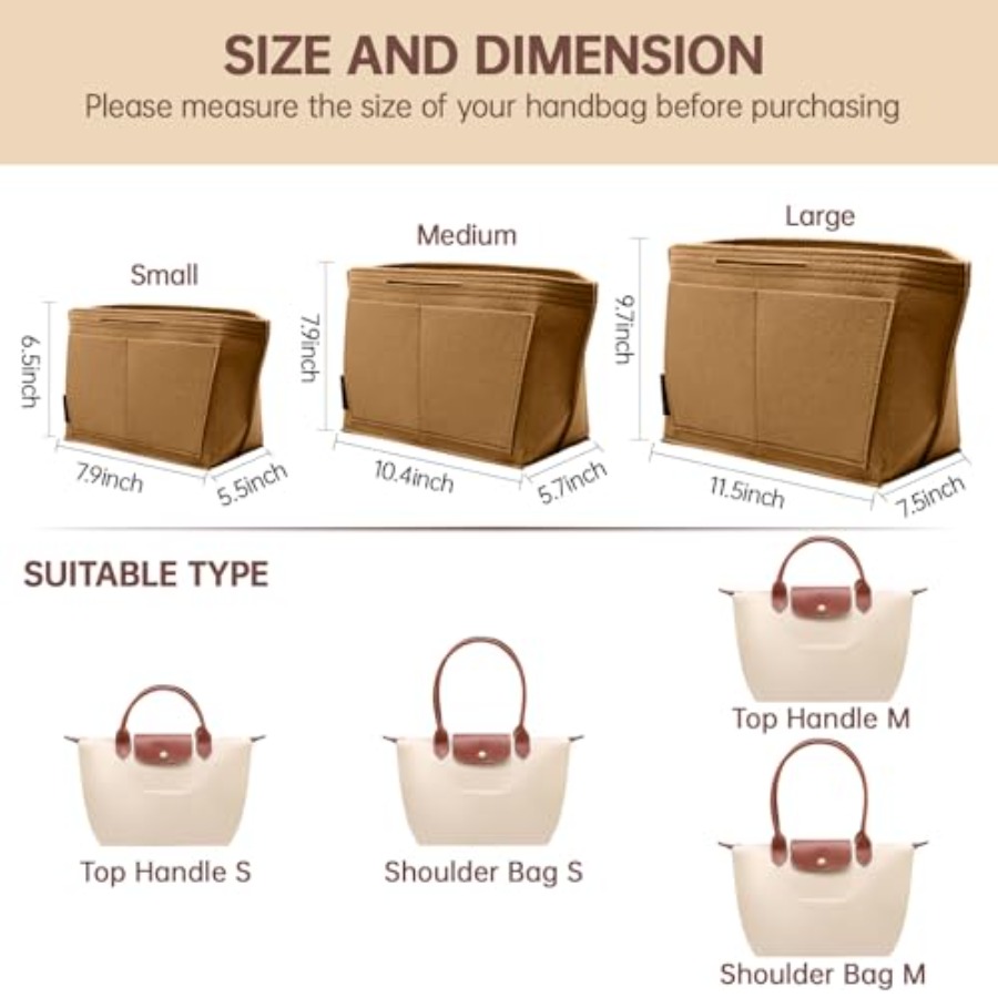 Organizer do torebki Longchamp – Women'S Bags Longchamp recenzja i cena